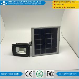 China IP65 outdoor waterproof 10W led solar flood light with remote control factory