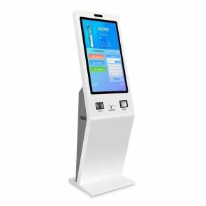 China 32 Inch Metal Touch Screen Self Service Kiosk Low Maintenance For Food Ordering factory