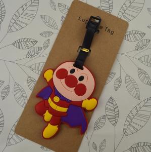 China Custom 3D Rubber Luggage Tags/rubber tags, silicone pvc luggage tag factory