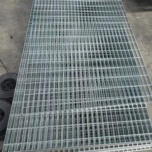 China Untreated Surface Serrated Steel Grating Heavy Duty 50mm Bearing Bar Pitch factory