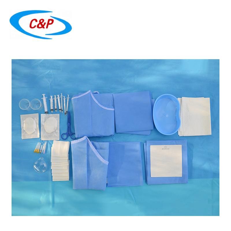 High-Performance Disposable Blue ODM/OEM Ophthalmic Surgical Drape Pack For Eye Procedures