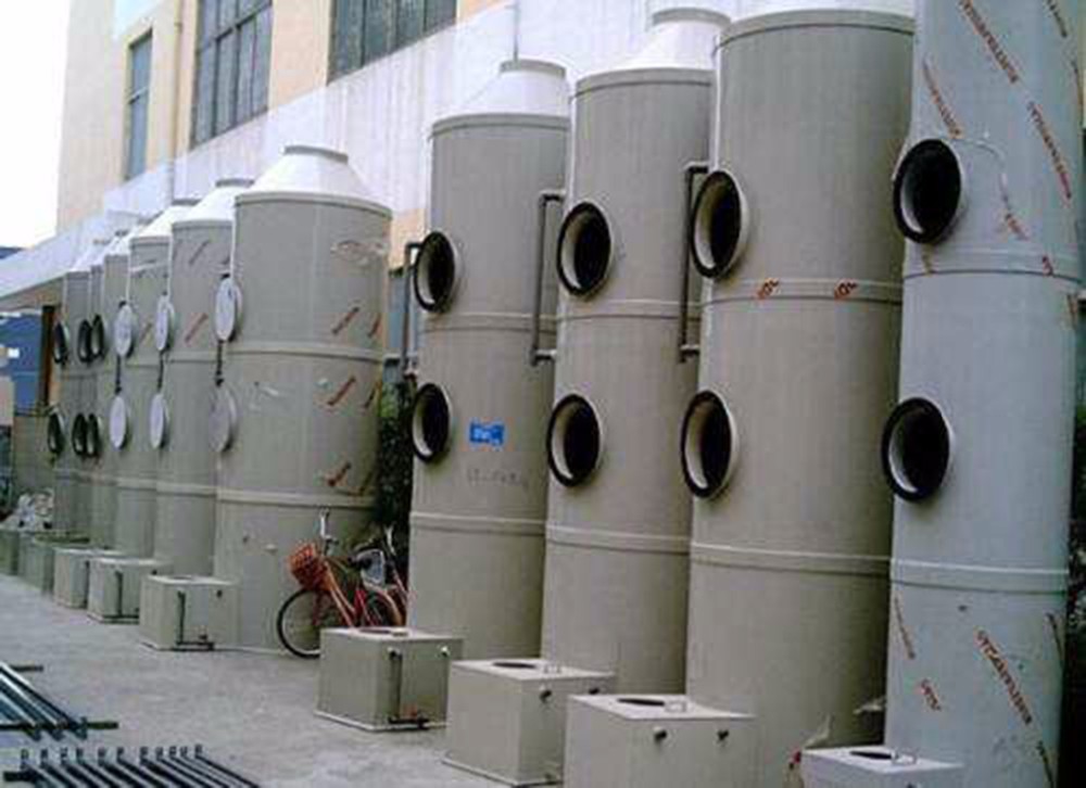 Building Material Shops 40mm Pump Out Fiberglass Desulfurization Tower Dust Collector
