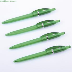 China Wholesale Advertising Decoration Retractable Plastic Pen,Retractable ball point pen factory