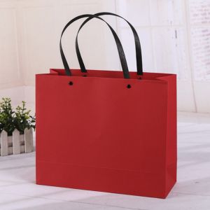 Recycled Kraft Paper Gift Bag with Zipper Top 10x8 Inch