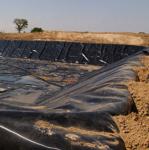 Industrial Design 0.75mm 1mm WaterProof HDPE Polyethylene Blue Geomembrane for