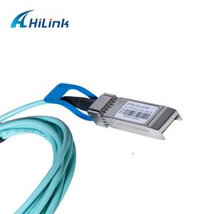 China SFP28 25G AOC Cable 1M/3M/5M/10M OM3 SFP Cable SFP28 to SFP28 Active Optical Cable factory