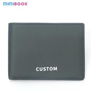 China First Layer Leather Wallet for Men Custom Logo Full Grain Genuine Leather factory