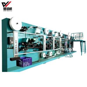 China Longitudinal Folding System Adult Diaper Machine For Packing factory