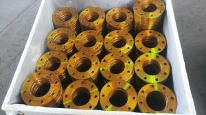China TYPE 01 02 05 11 12 EN1092 FLANGE CARBON STEEL P245GH PLATE FLANGE PN06 To PN100 factory