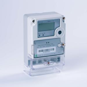 China 198*112*71 mm White Token Electric Meter for Your Requirements factory