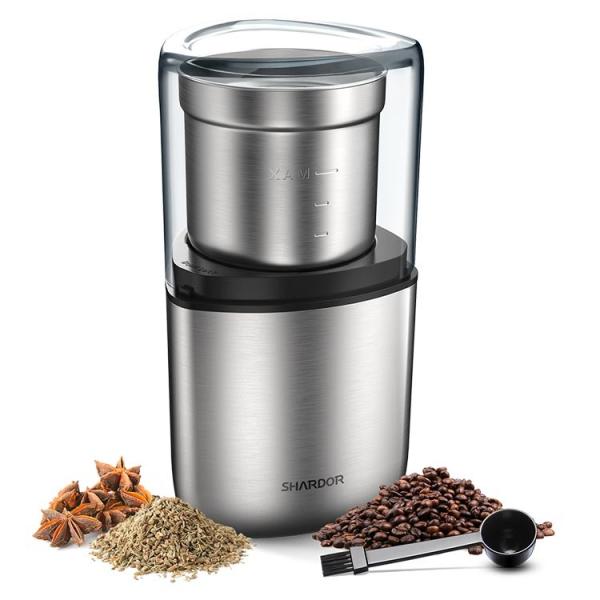 US120V Portable Electric Espresso Maker 70g CG715S Stainless Steel Electric