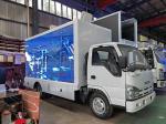 Isuzu LED Advertising Vehicle And Display Truck , Mobile LED Billboard