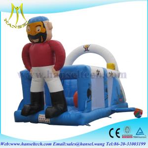 China Hansel Outdoor Commercial Inflatable Bouncer with Slide Made in China factory