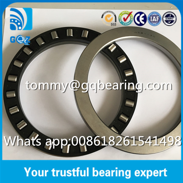81130TN Nylon Cage Thrust Cylindrical Roller Bearing and Assembly , ball thrust bearings
