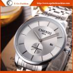 067AS Black White Classic Watch Business Watches for Man Stainless Steel Band