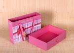 Handmade Gift Packing Box Rectangle Shape , Paper Gift Box 240*200*85 mm Size