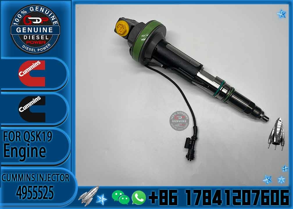 NINE BRAND high quality diesel injector 4955525 Qsk19 injector fuel injector 4955525
