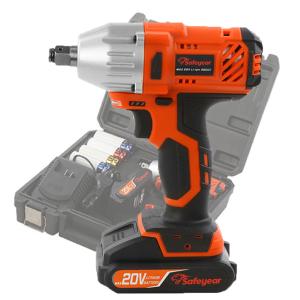 China 20Volts 1/2in 3000RPM Impact Driver Wrench Set Power Battery Impact Wrench Tool Set factory
