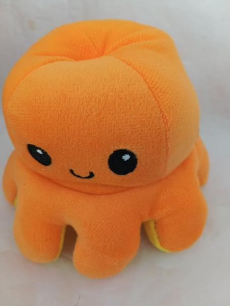Plush toy stuffed toy holiday gift cute cartoon animal toy octopus baby orange