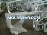 Offshore Anchor Bruce SS Anchor Offshore Anchor Easy Handling Steel Anchor For