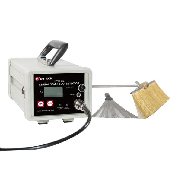 Light Weight Holiday Machine For Coating , LCD Display Holiday Testing Equipment