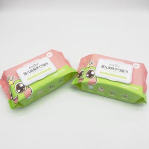China Mini Travel Size Hand Wet Wipes Kid Spunlace Nonwoven Fabric For Wet Wipes factory