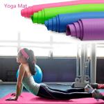 Indoor Exercise Fitness Yoga Mat EVA Foam Yoga Mat 4MM Thick Non Slip Thick