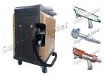200W Laser Cleaning Machine Handheld Laser Cleaner Plastic Mold Residues