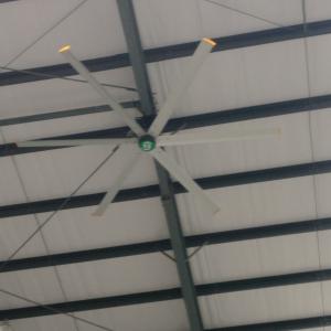 China 4s Car Workshop 6 Blade Large Industrial HVLS Ceiling Fan factory