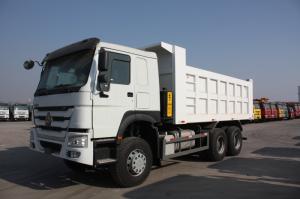 China Multi Color Optional 30 Ton Tri Axle Dump Truck For Mining Model ZZ3257N3847A/N0WA factory