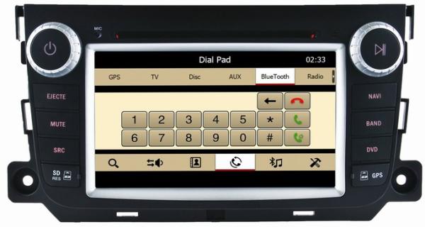 Mercedes Benz Smart Fortwo Car Multimedia with DVD Gps Navigation Radio