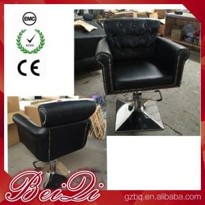 China Old Style Barber Chair Beauty Salon Hair Cutting Chairs Wholesale Hair Styling Chairs factory