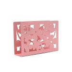 Pink Wedding Napkin Holders 15 X 4 X 10 Cm , Stand Up Napkin Holder Stand Rack