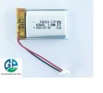 3.7v 400mah Rechargeable Li Ion Polymer Battery Pack 802030 500times Cycle life