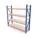 Selective Warehouse Storage Rack Q235 Steel Corrosion Protection