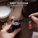 100W Coffee Bean Self Grinding Coffee Maker 14 Setting Flat Fashionable Dis