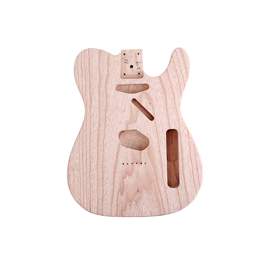 Vintage Ashtree Wood Guitar Body For Tele Electric Guitar Natural Color