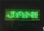 Programmable LED scrolling signs T-shirt Green light