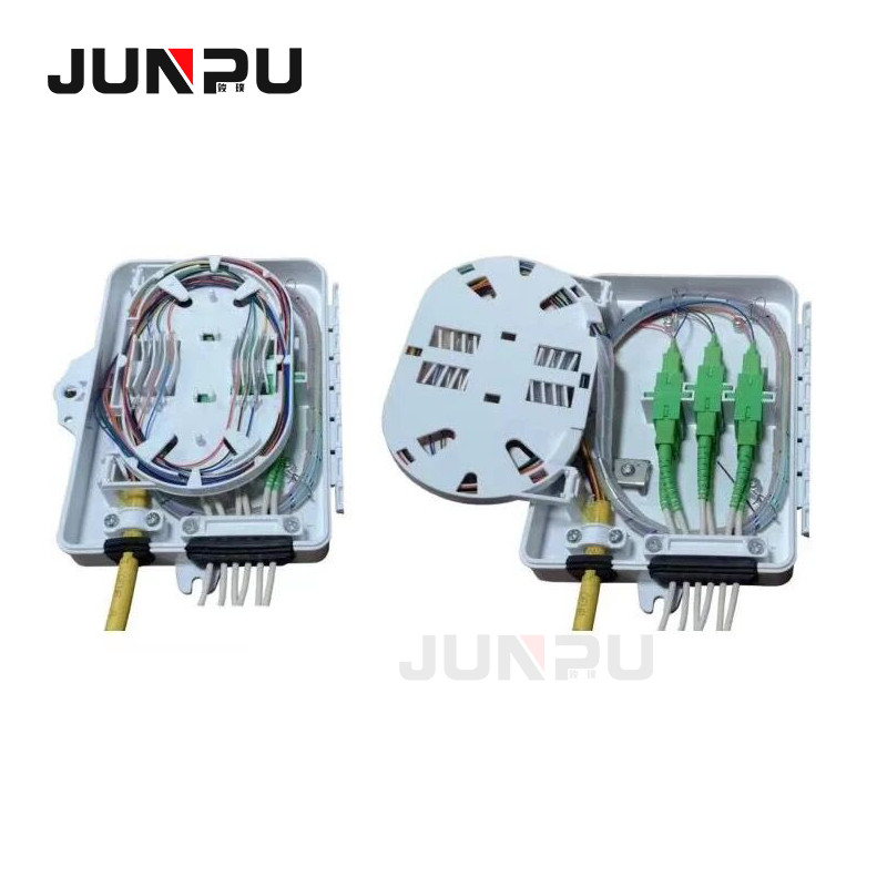 FTTH 2 Core Fiber Optic Cable IP55 Fiber Optic Terminal Distribution Box