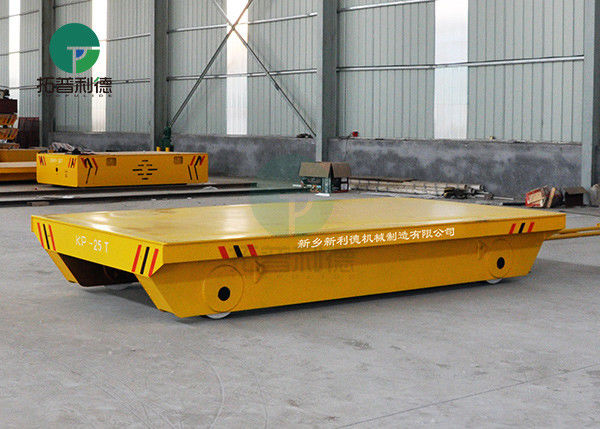 Warehouse Handling Equipment Steer Material Handler Trailer Transfer Cart On Railway