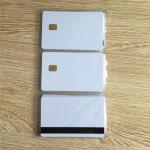 SLE5542 SLE 4442 RFID NFC Card CMYK Printing With Smart Contact Chip