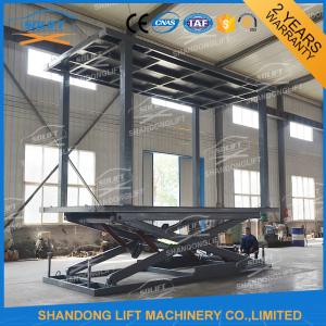 China Steel Double Deck Car Parking System 3000 - 10000kgs Capacity With Sensors Safety System factory
