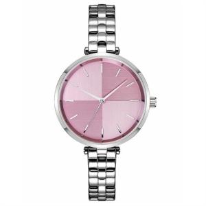 China Women'S Stainless Steel Waterproof Watch Quartz Movement Plexiglass Mirror factory