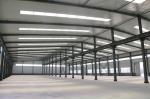 Portal Frame Workshop Steel Buildings / Steel Building Construction For Factory