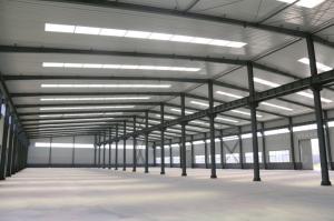 China Portal Frame Workshop Steel Buildings / Steel Building Construction For Factory Building factory
