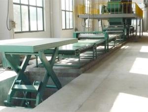 China Mgo Board Production Line , Large Format Lightweight Wall Panel Machine factory