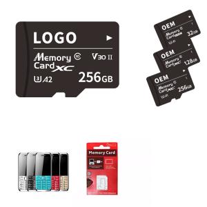 China Android Smartphones Memory Cards Mobile Phone Memory Cards 512GB 256GB 128GB 64GB C10 U3 factory