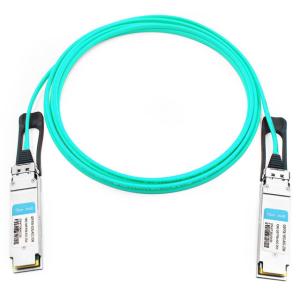 China QSFP28-100G-AOC-25M 25m (82ft) 100G QSFP28 to QSFP28 Active Optical Cable factory
