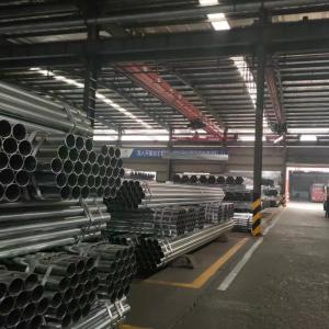 China Q345 ASTM A044 Galvanized Steel Tube Seamless Round Deformed Pipe Gi Coated factory