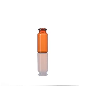 China 7ml Borosilicate Tubular Glass Vials Customized Amber Color factory